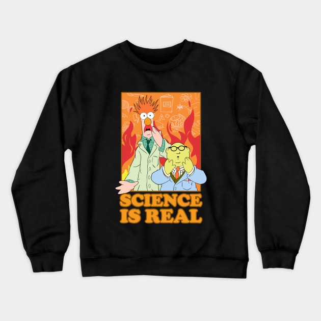 Muppets Science! Crewneck Sweatshirt by Grindbising